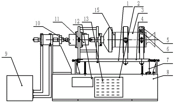 Multi-type compatible high-precision ground static testing stand for rocket engine