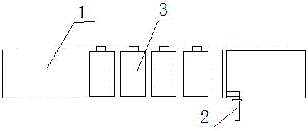 Packing bag leakage detection device and method