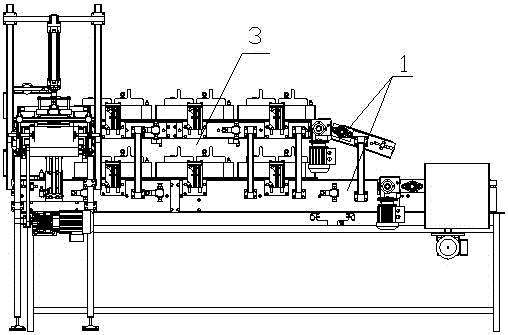 Packing bag leakage detection device and method