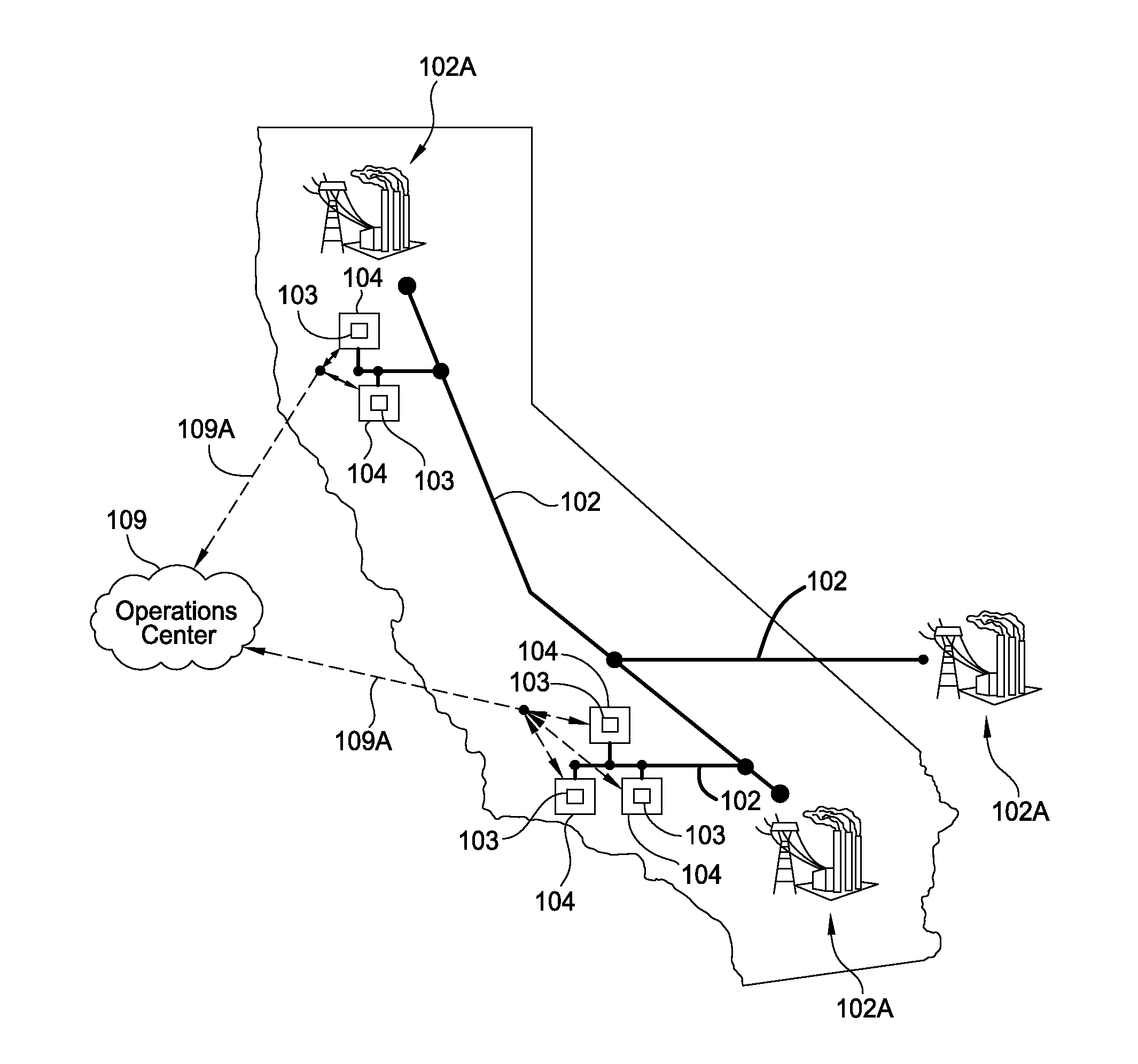 Method and apparatus for delivering power using external data