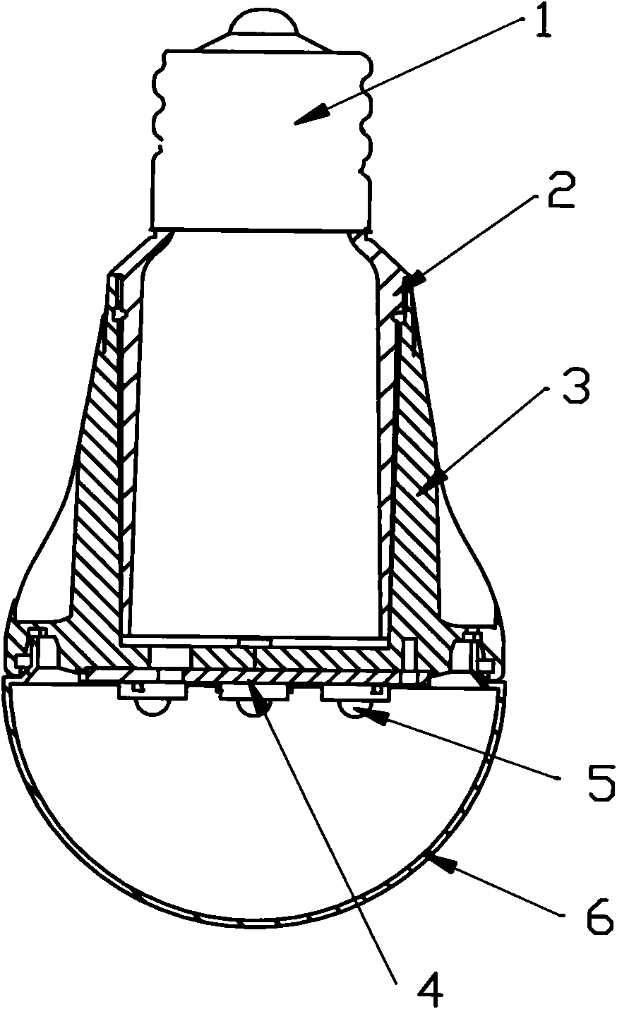 LED (Light-Emitting Diode) bulb