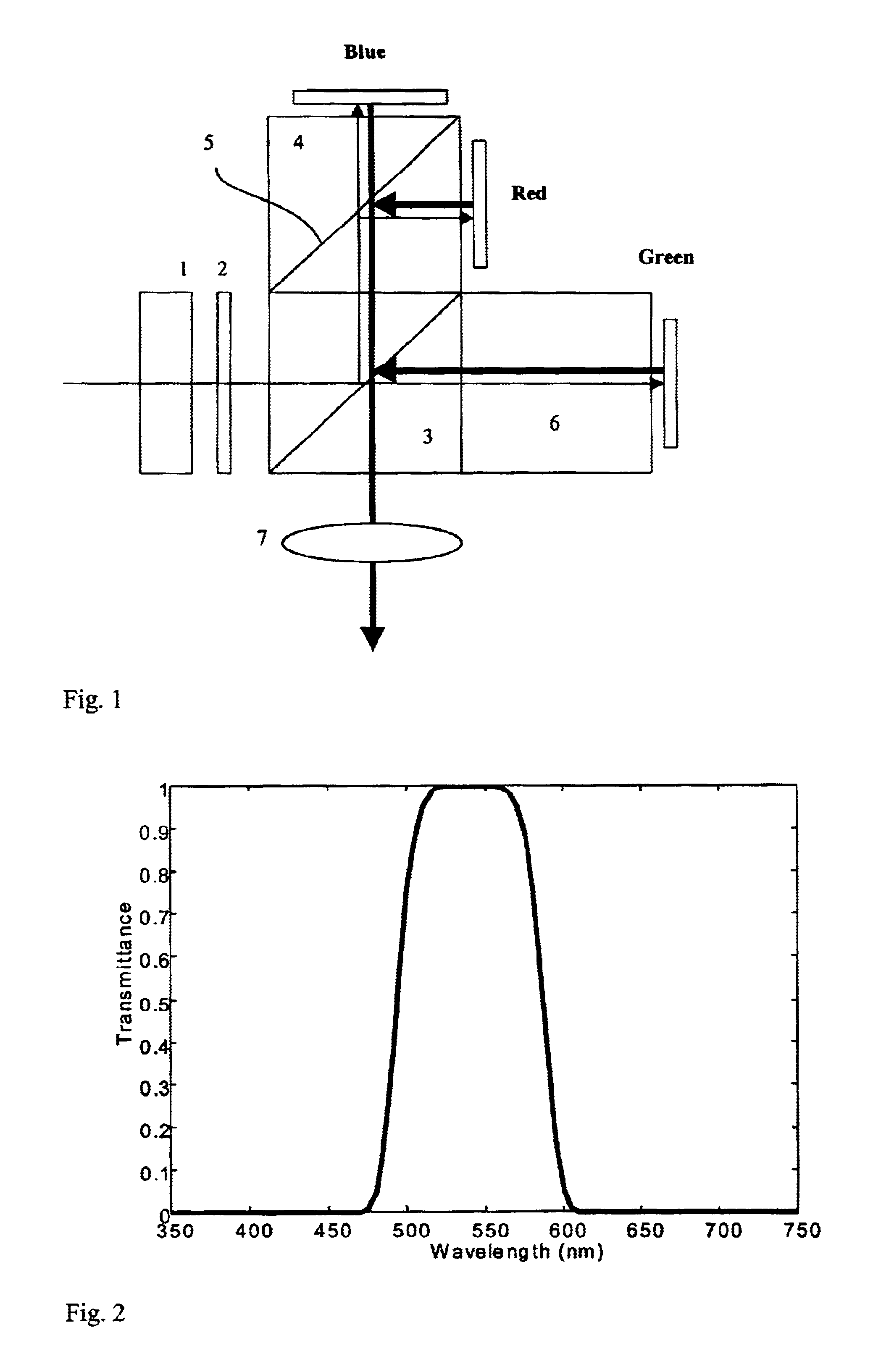 Optical systems for liquid crystal display projectors