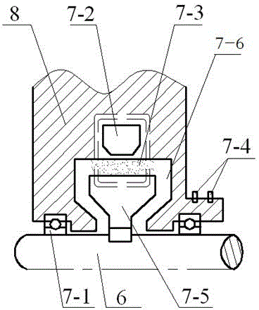 Hydraulic speed retarding device adopting engine oil as medium