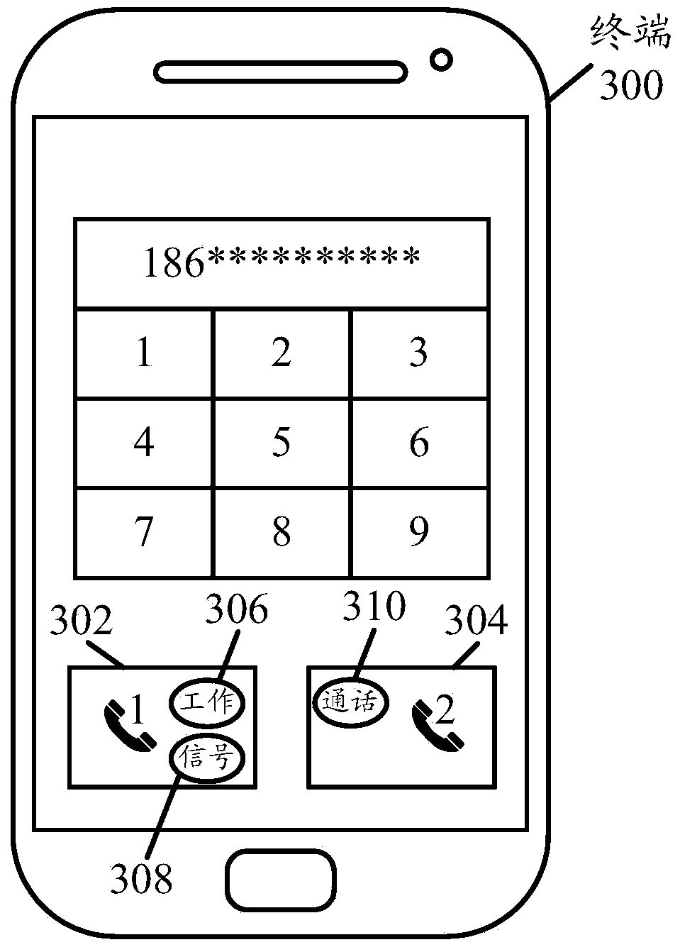 Prompting method, prompting system and terminal for processing communication service