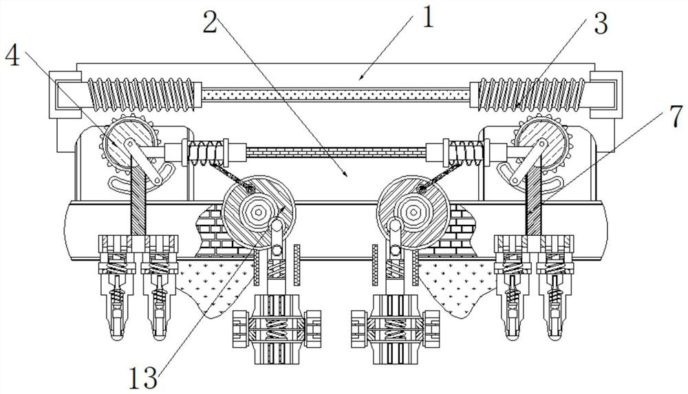 Intelligent foundation compaction equipment capable of automatically adjusting compaction force