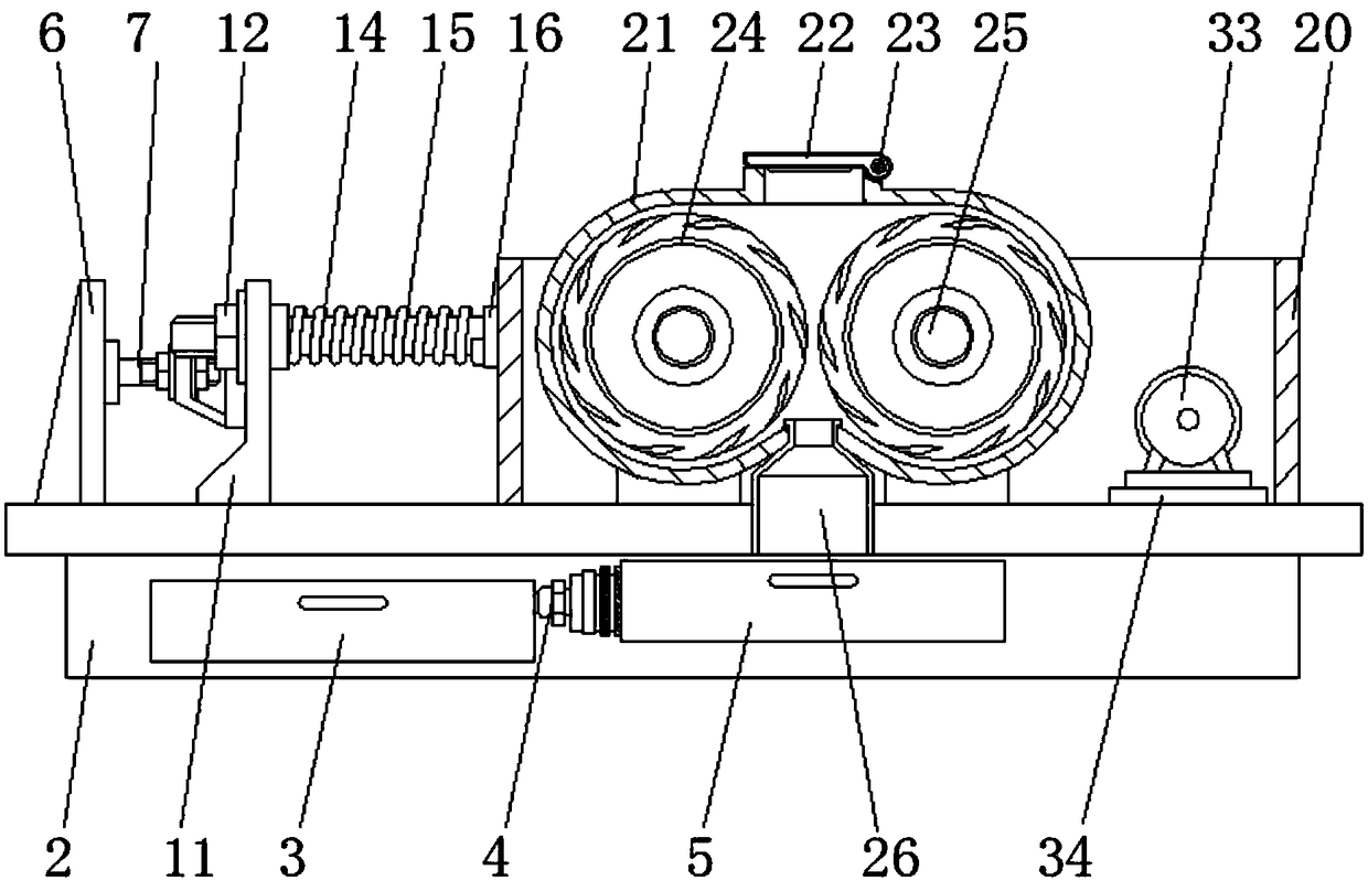 Chemical mechanical device with rotational speed fuzzy control and dust prevention