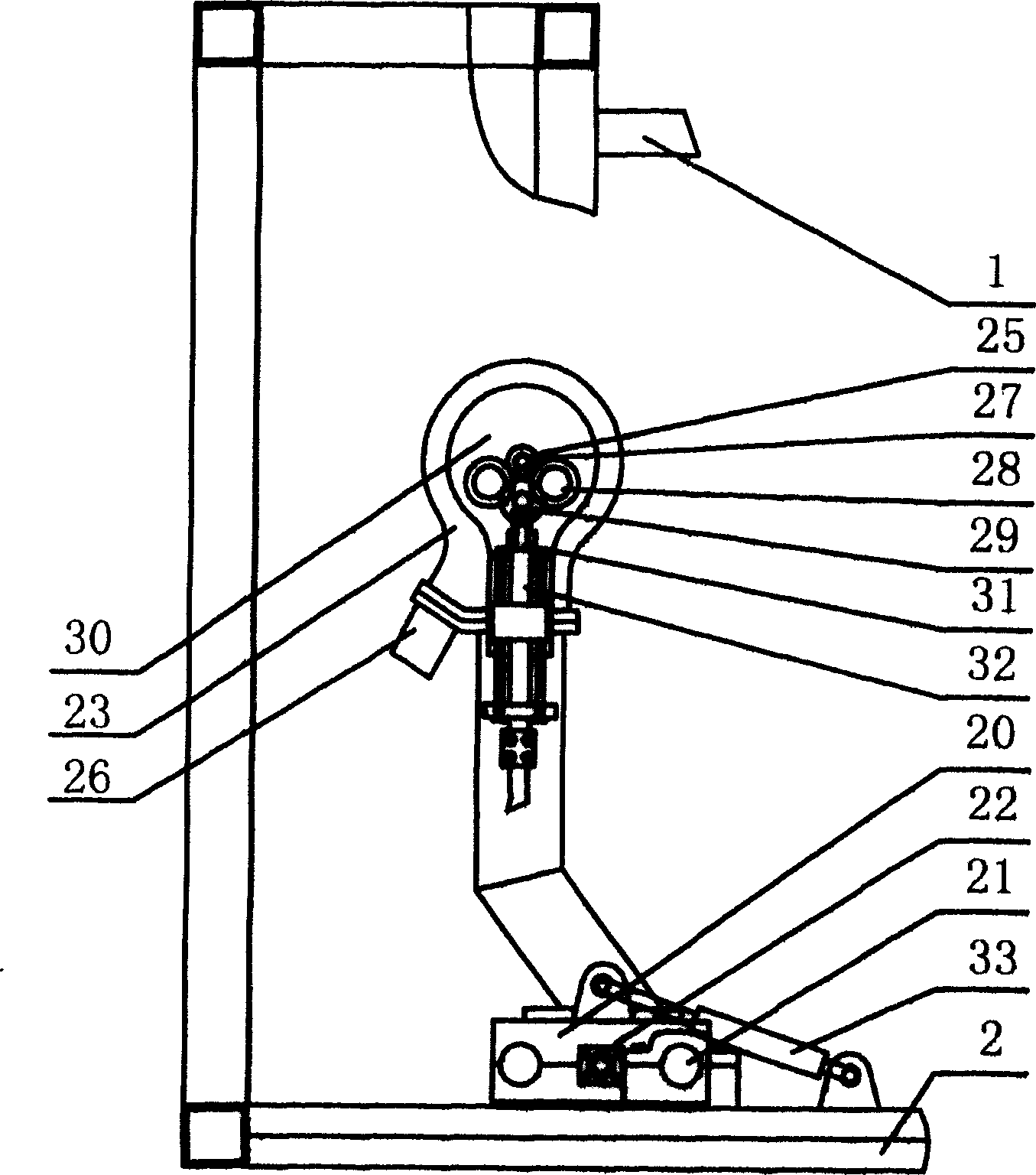 Heat melting butt joint welder for plastic pipe