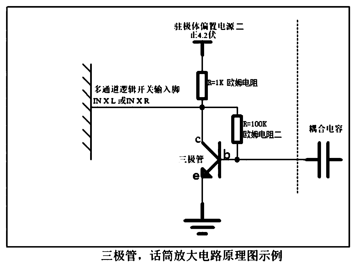 Microphone and operation method of audio input interface adaptive circuit