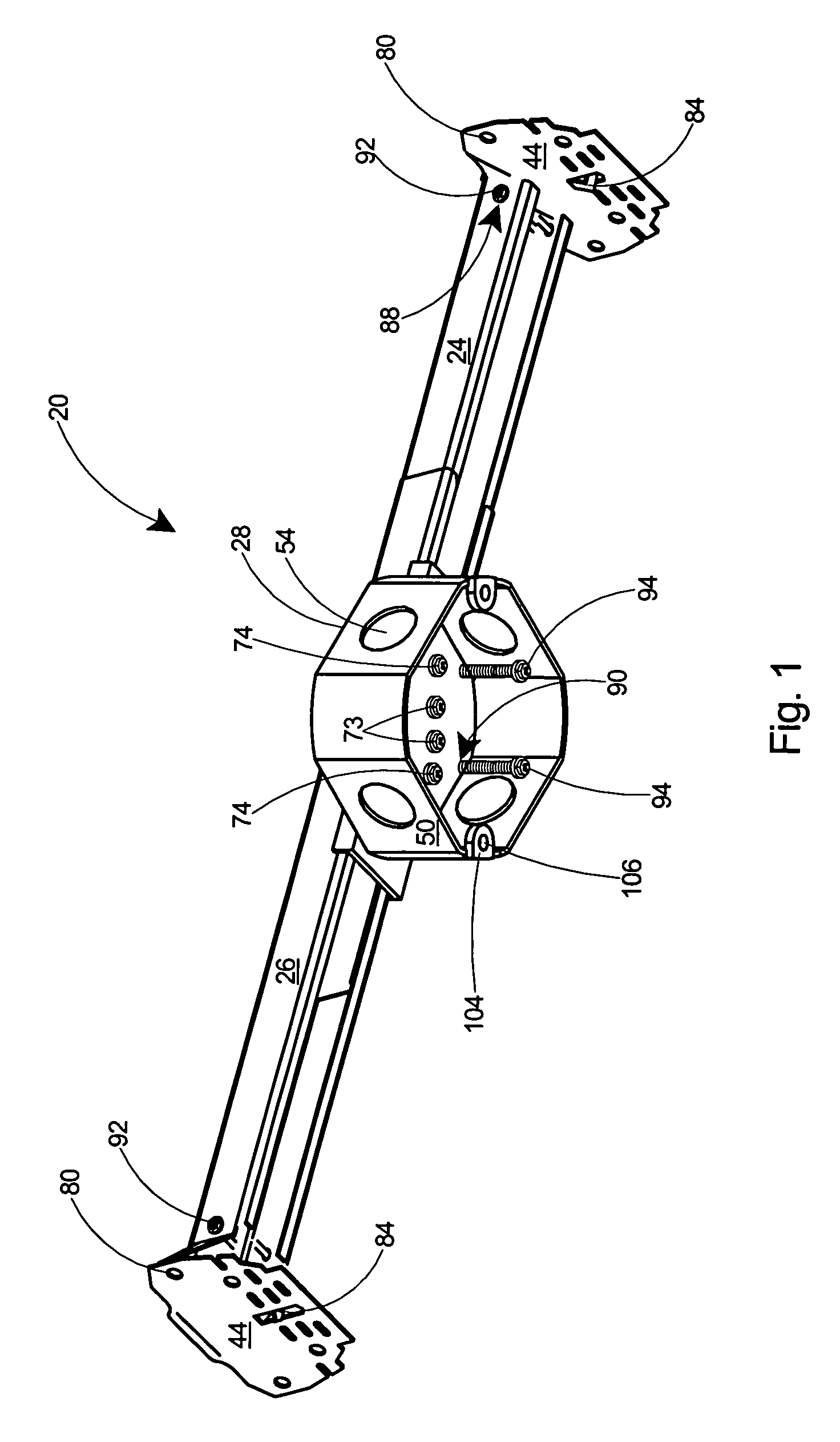 Electrical box mounting assembly