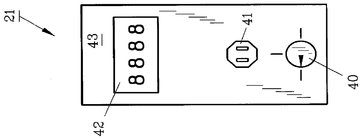 Flat bed yarn measuring device and method