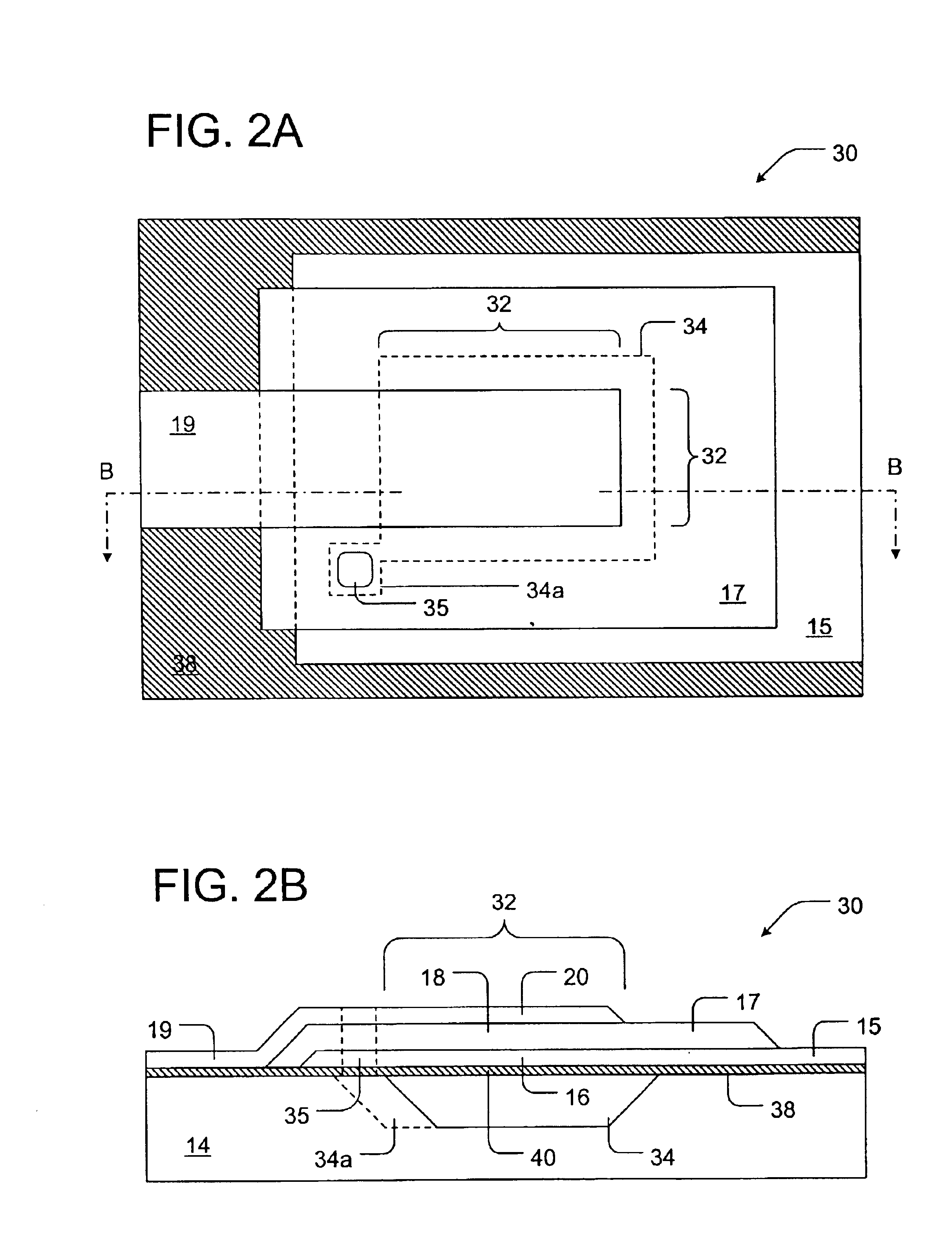 Resonator with seed layer