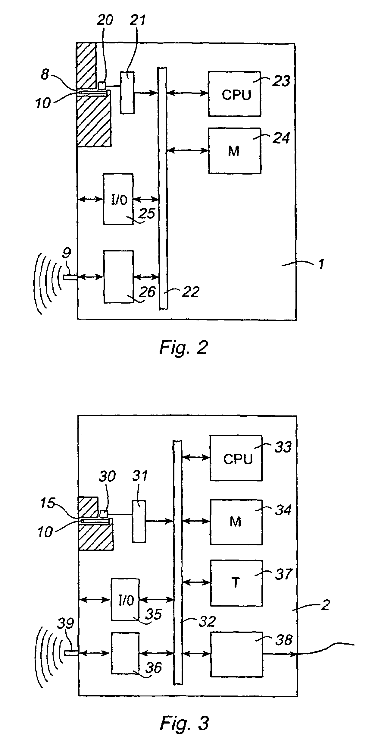 Industrial robot comprising a portable operating unit which a movable key device for identification of the robot