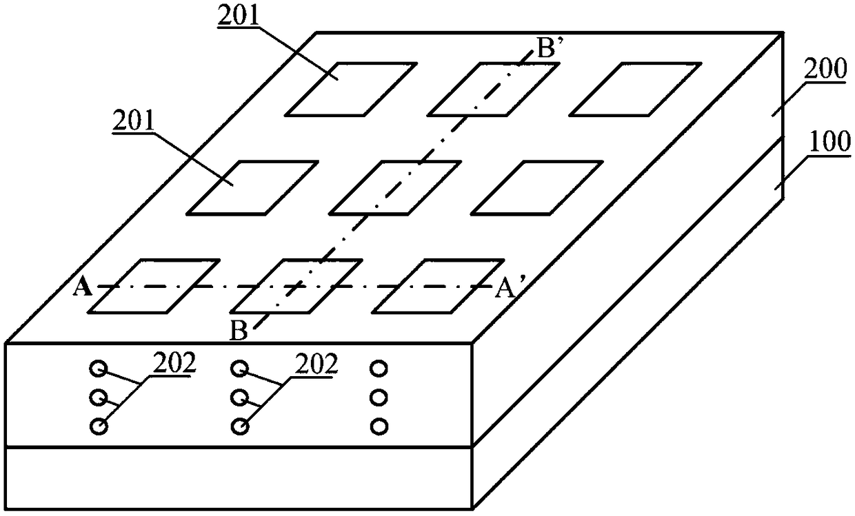 A carrier and carrier system for batch testing of photoelectric detectors