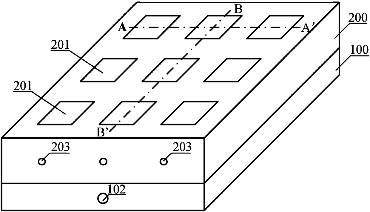 A carrier and carrier system for batch testing of photoelectric detectors