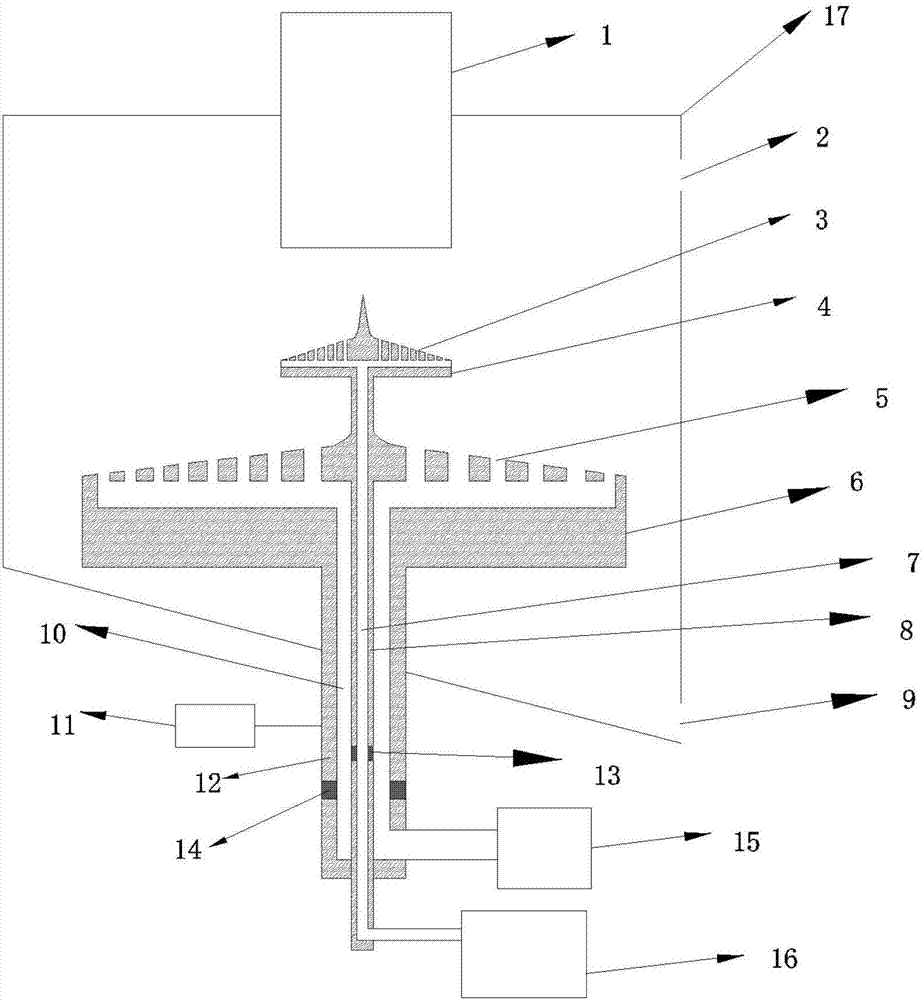 Device and method for treating coking wastewater by utilizing blast furnace slag