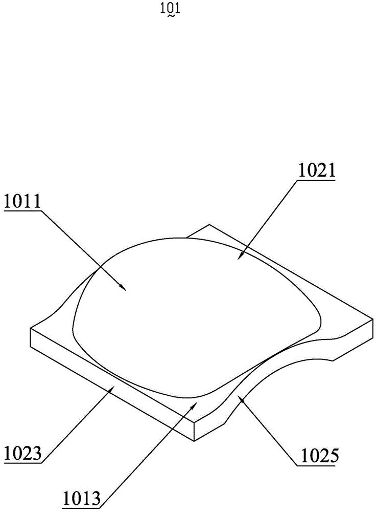 Light emitting diode (LED) lamp bead and LED light emitting module and LED street lamp with same