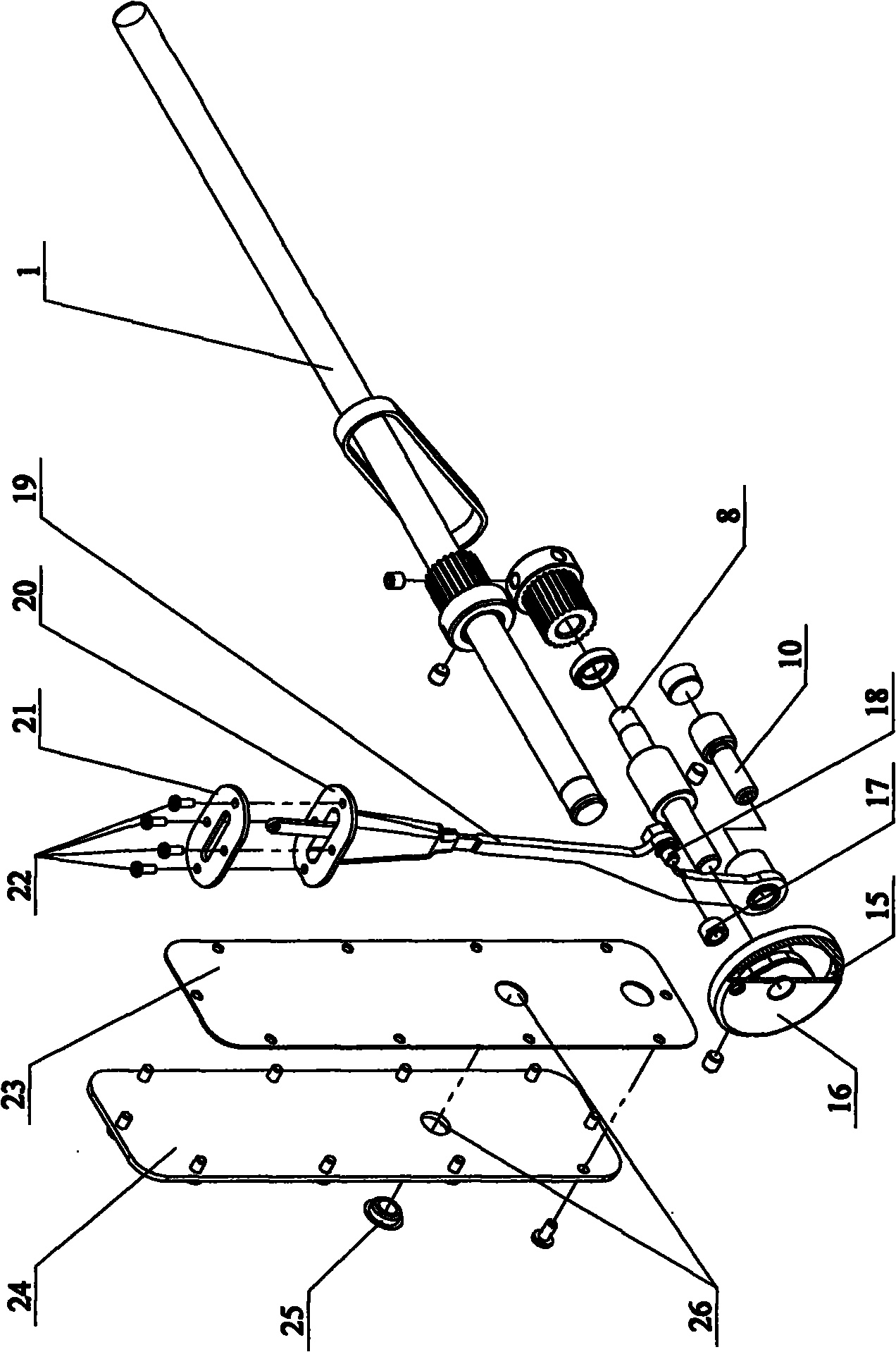 Sewing machine and omni-sealed thread-taking-up mechanism thereof