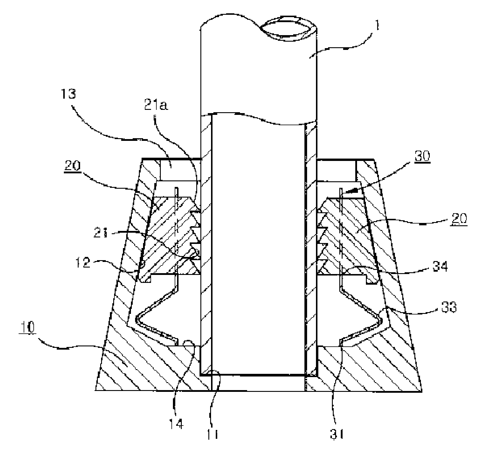 Pipe fixing system