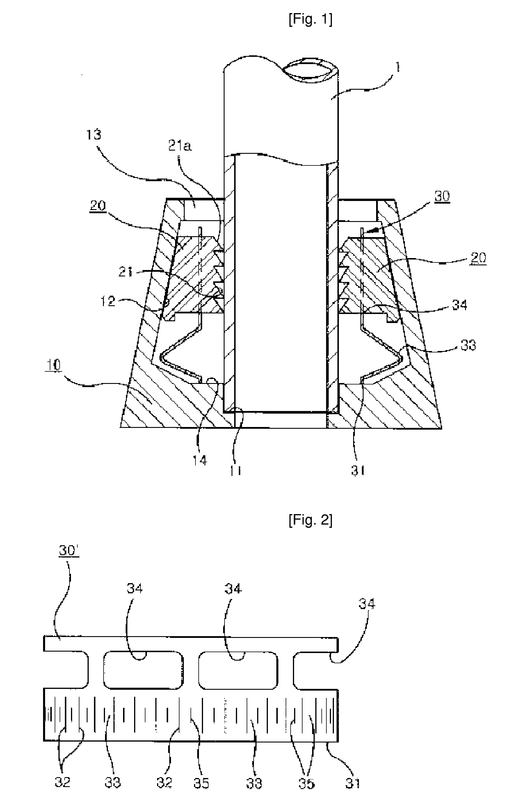 Pipe fixing system