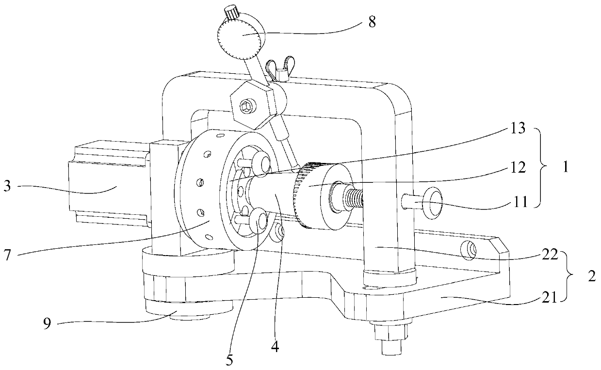 Rotary body clamping and positioning jig and cutting machine