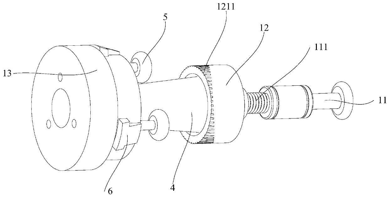 Rotary body clamping and positioning jig and cutting machine