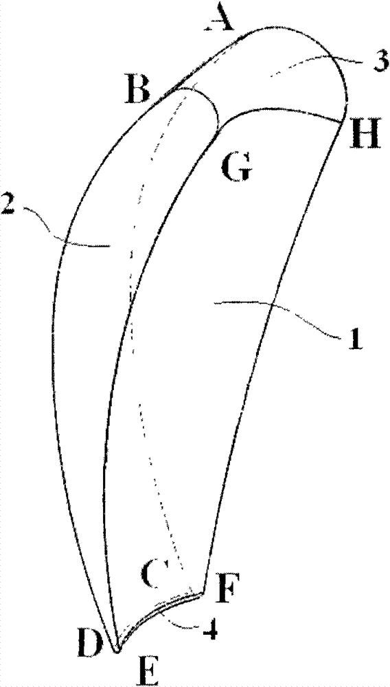 Three-dimensional nozzle ring vane of variable geometry turbocharger and design method thereof