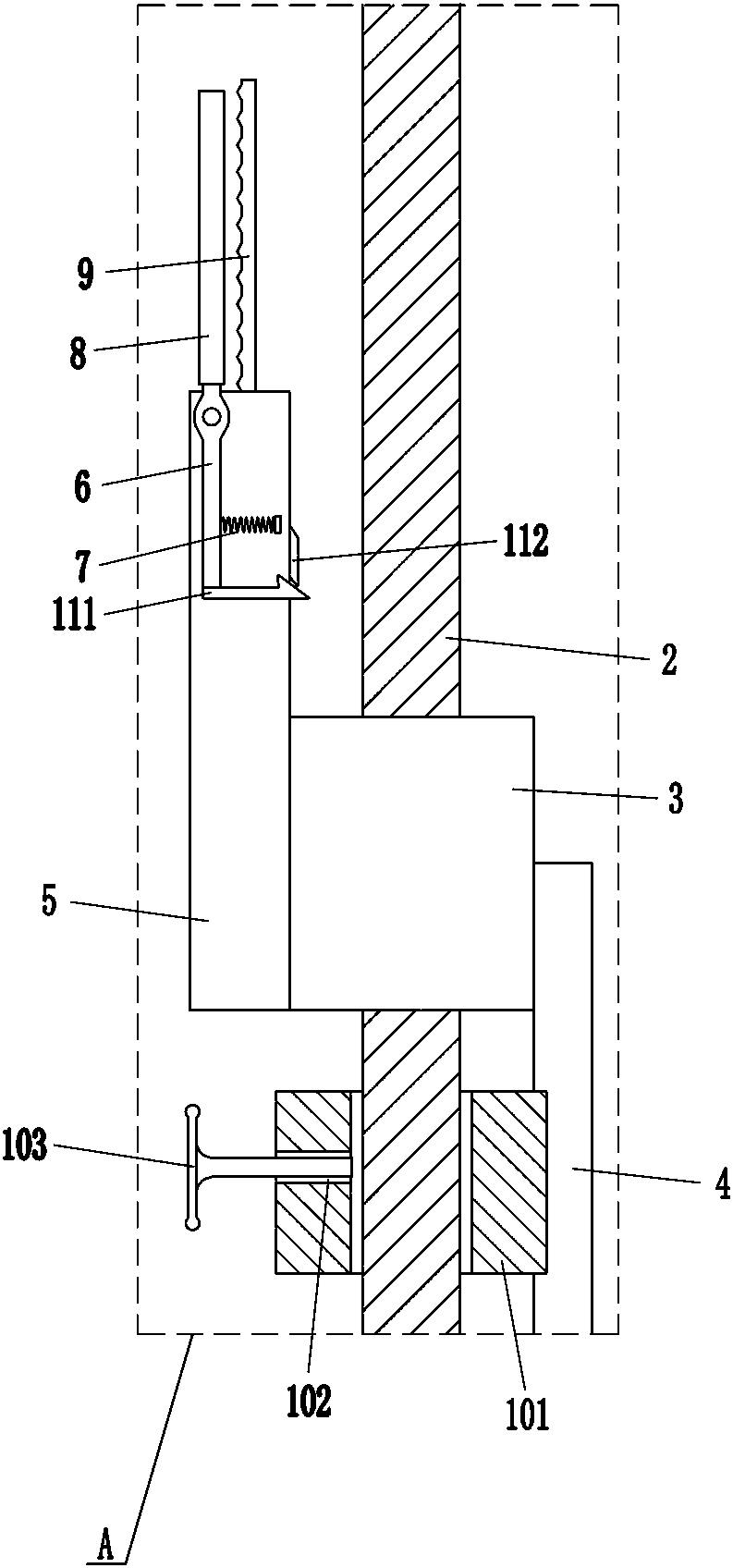 Track-and-field sprint belt straightening equipment