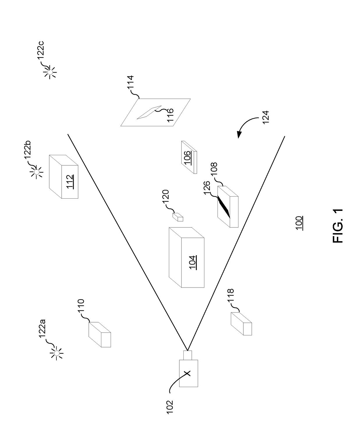 Efficient rendering based on ray intersections with virtual objects