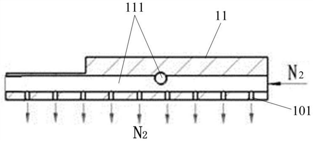 Transfer device, transfer chamber and method for preventing corrosion of manipulator