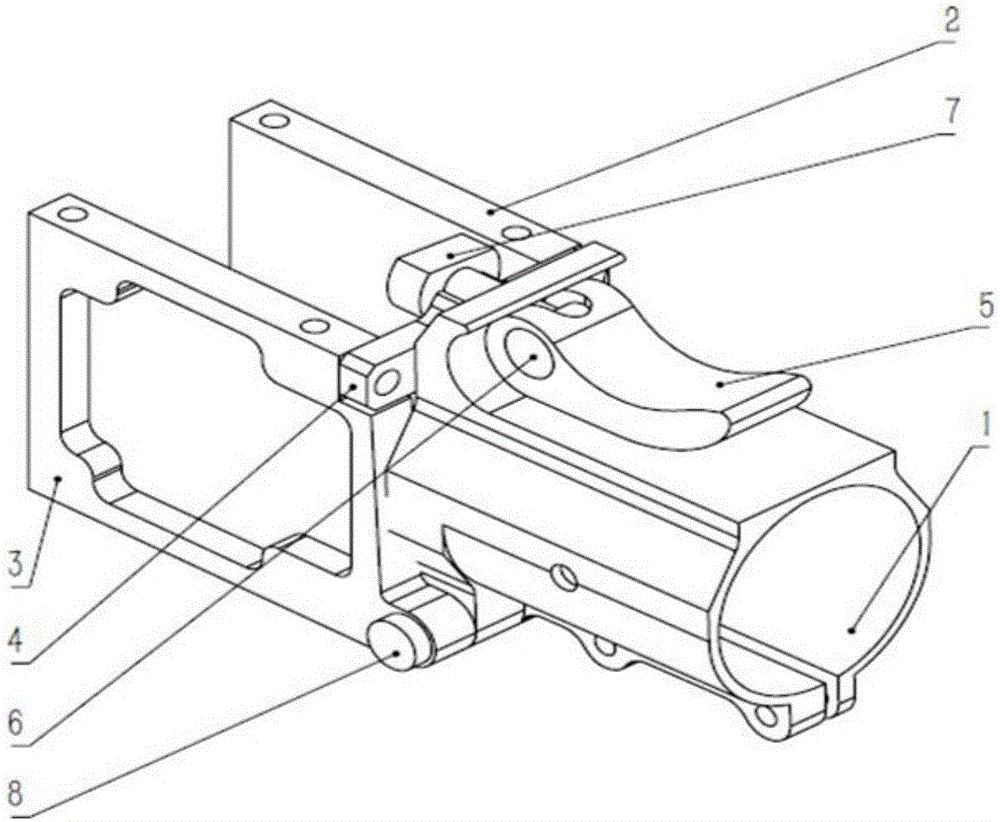 Arm folding device of multi-rotor unmanned aerial vehicle