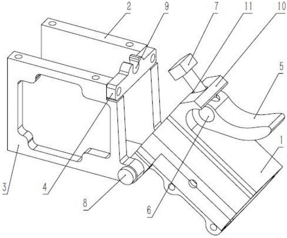 Arm folding device of multi-rotor unmanned aerial vehicle