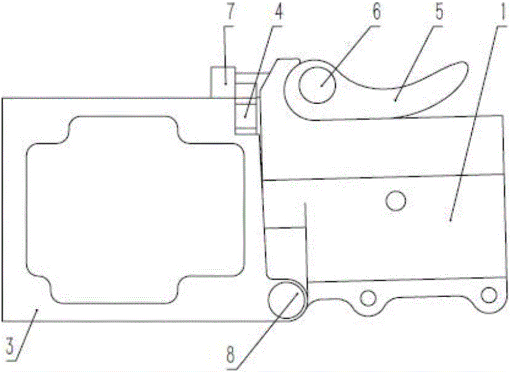 Arm folding device of multi-rotor unmanned aerial vehicle