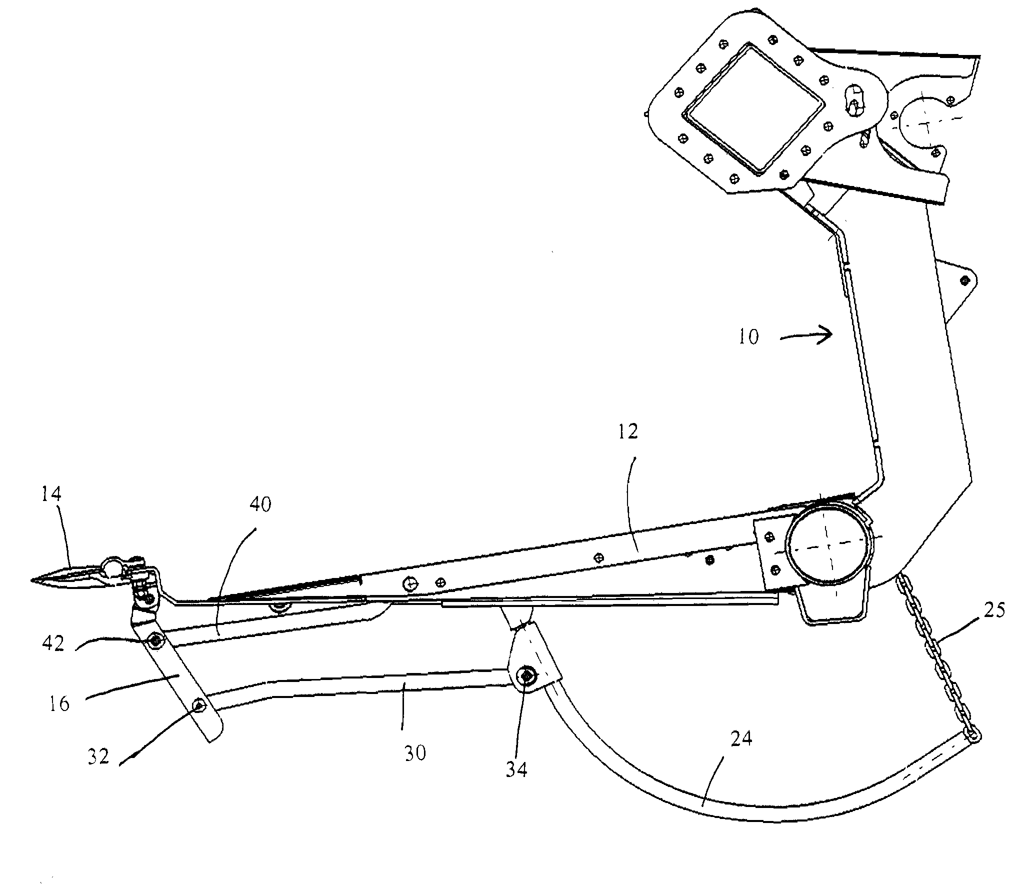 Header ground sensor