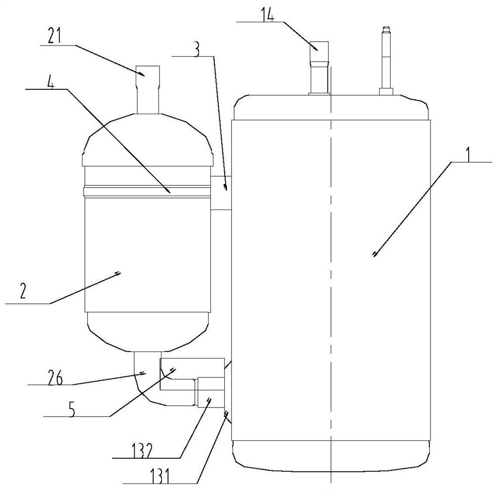 Compressor assembly and air conditioner