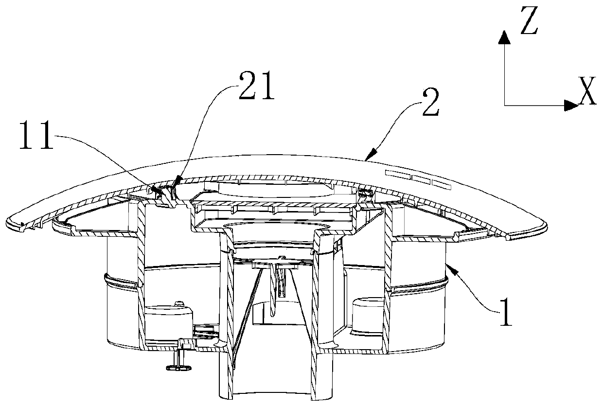 Air conditioner humidifier and air conditioner assembly