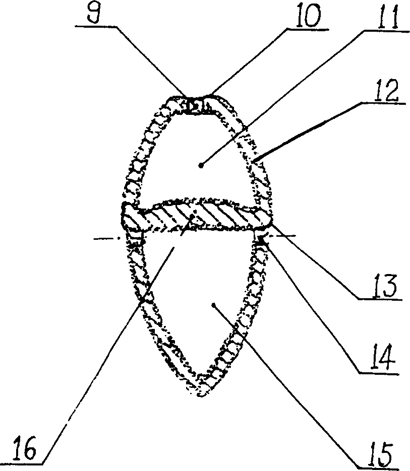 Uniform speed flow measuring device possessing speed raising function