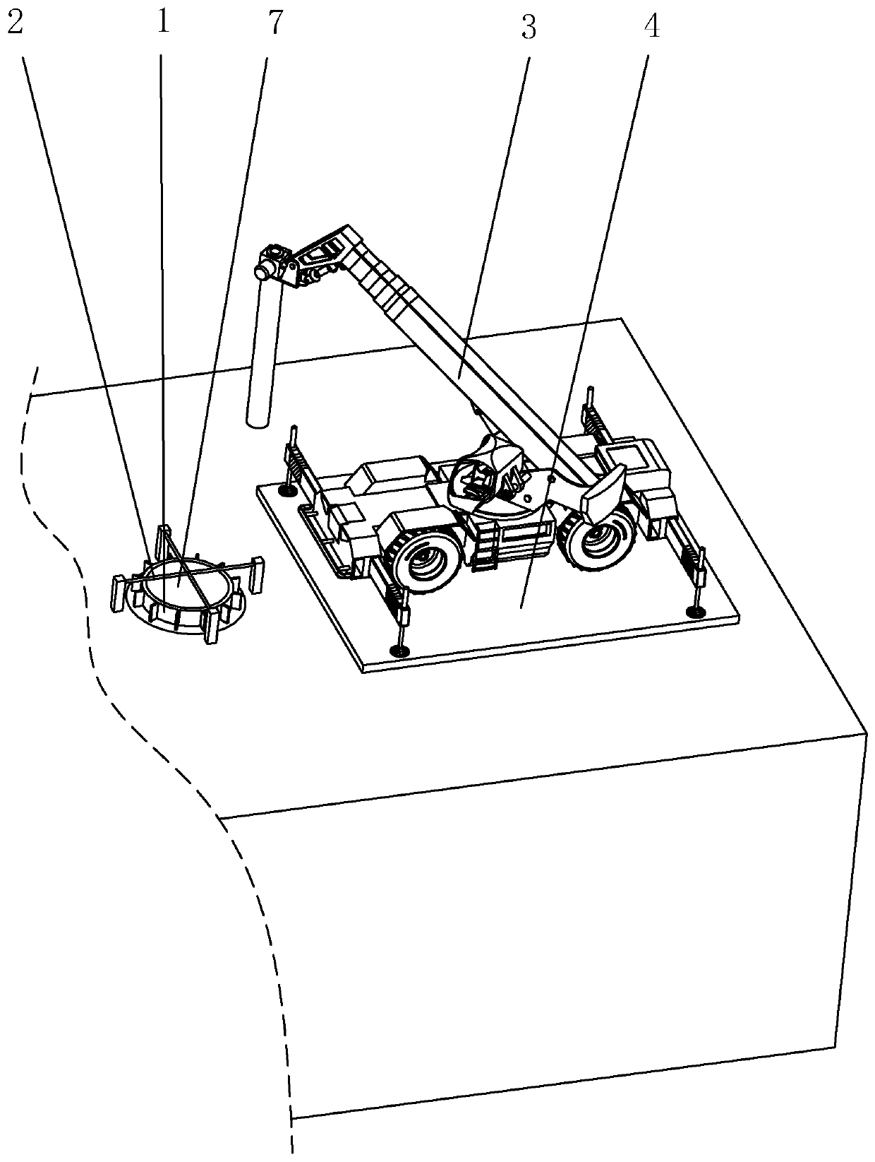 Constructing process of cast-in-situ bored piles