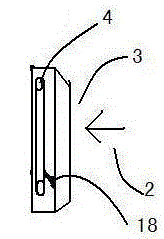 Air inlet structure of air purifying apparatus