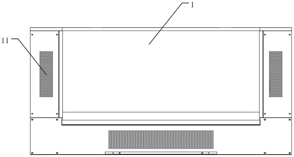 Simulative electric fireplace