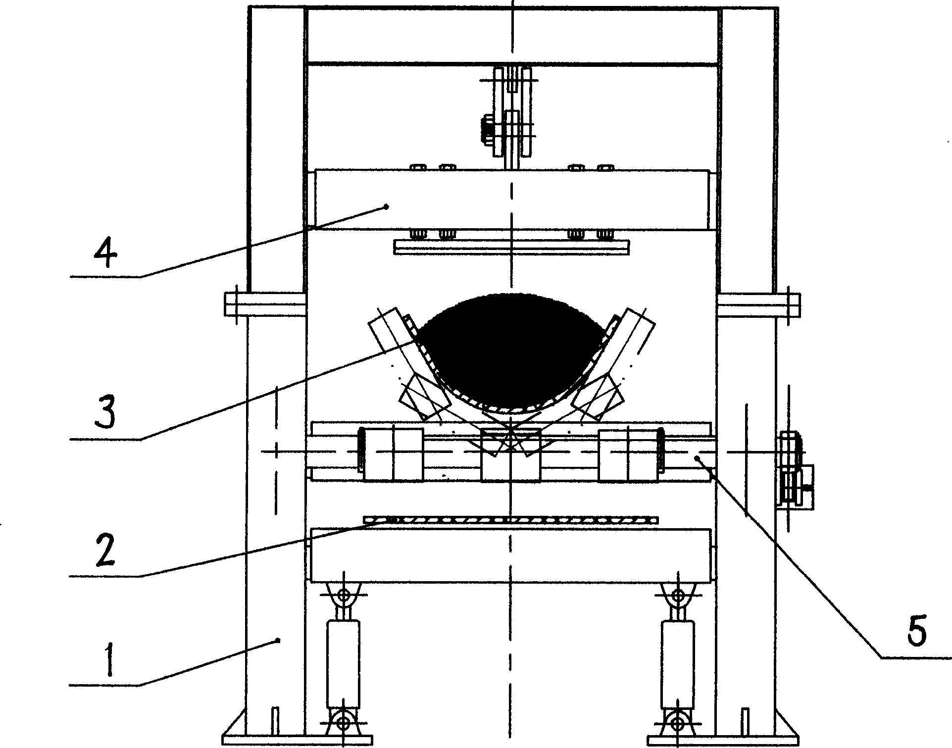 Belt-breaking hydraulic protection device for belt conveyor