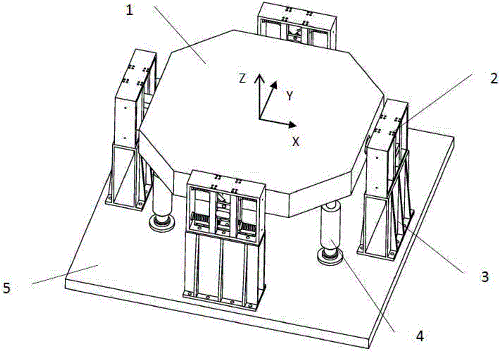 Non-linear elastic auxiliary vibrating device and vibration swinging bench