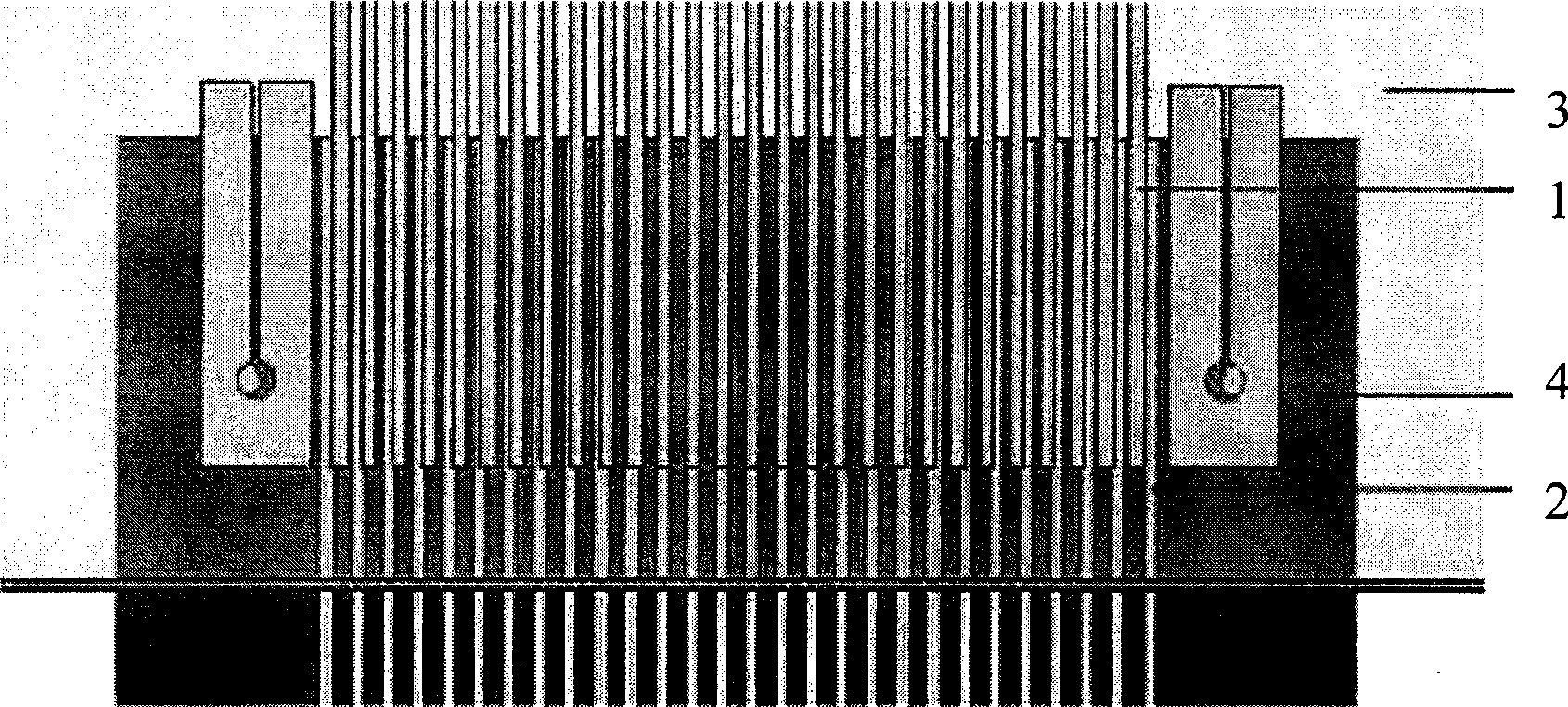 Method for improving binding alignment accuracy of shadow mask type plasma display screen