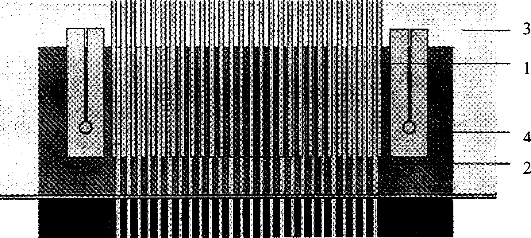 Method for improving binding alignment accuracy of shadow mask type plasma display screen