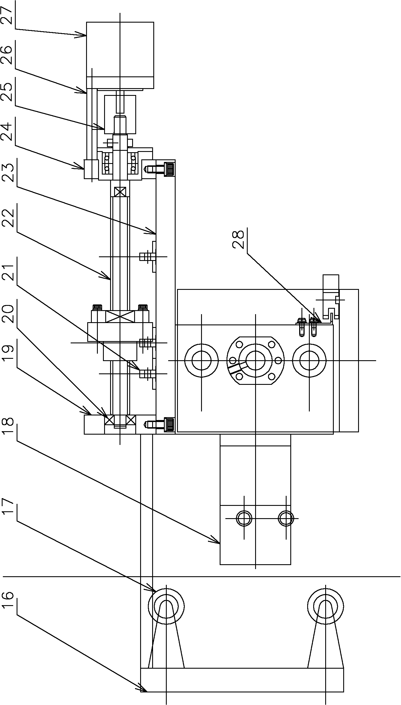 Movable online detection device and detection method of enamelled wire diameter