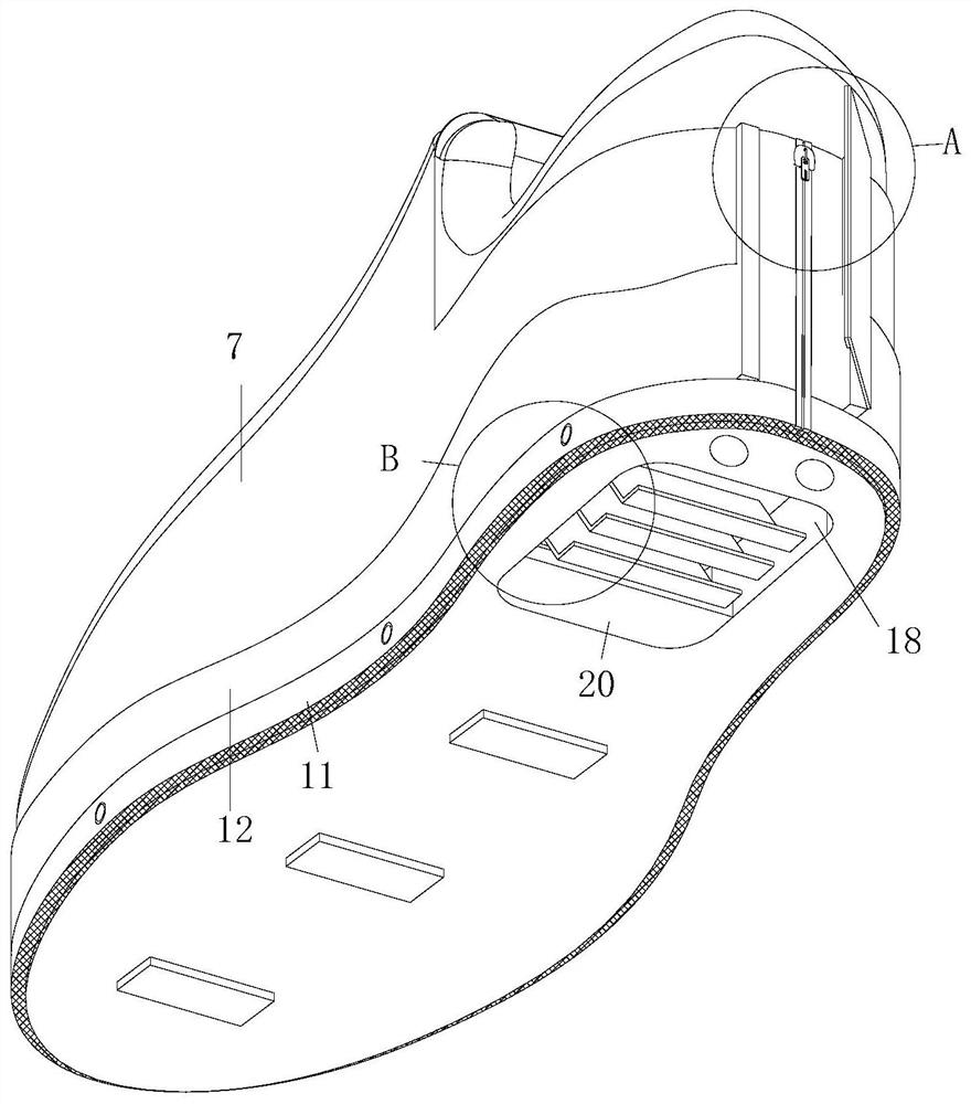 Multifunctional outdoor breathable sports shoe