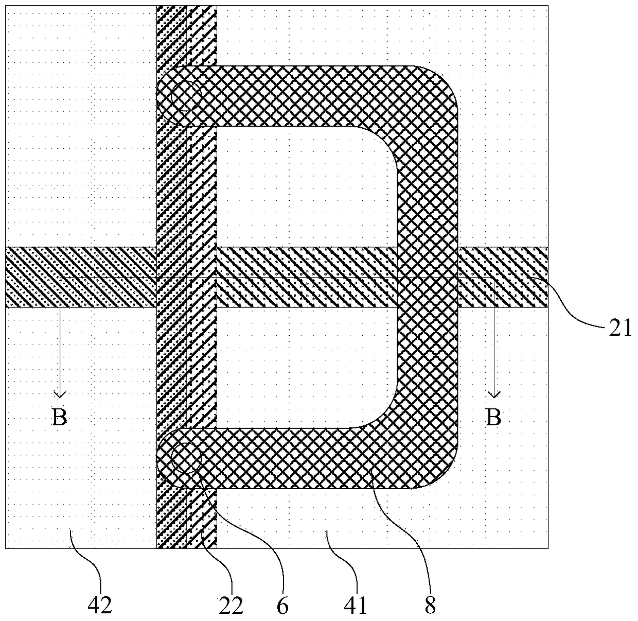 Long line repair method of coa array substrate