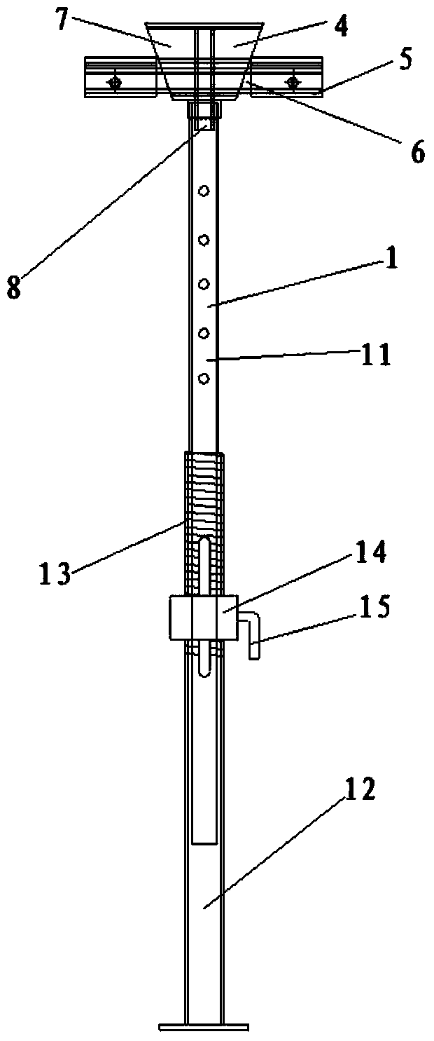 Early-removing independent support strip