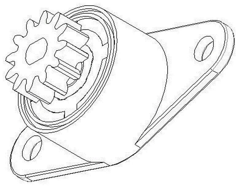 Unidirectionally-rotating damper