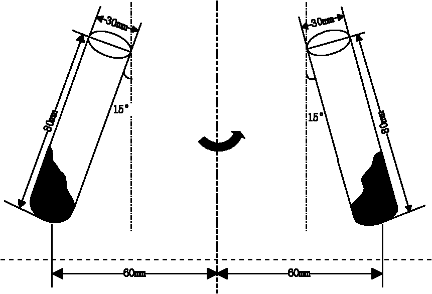 Method for quickly testing appropriate granulation moisture content of iron ore sinter mixture