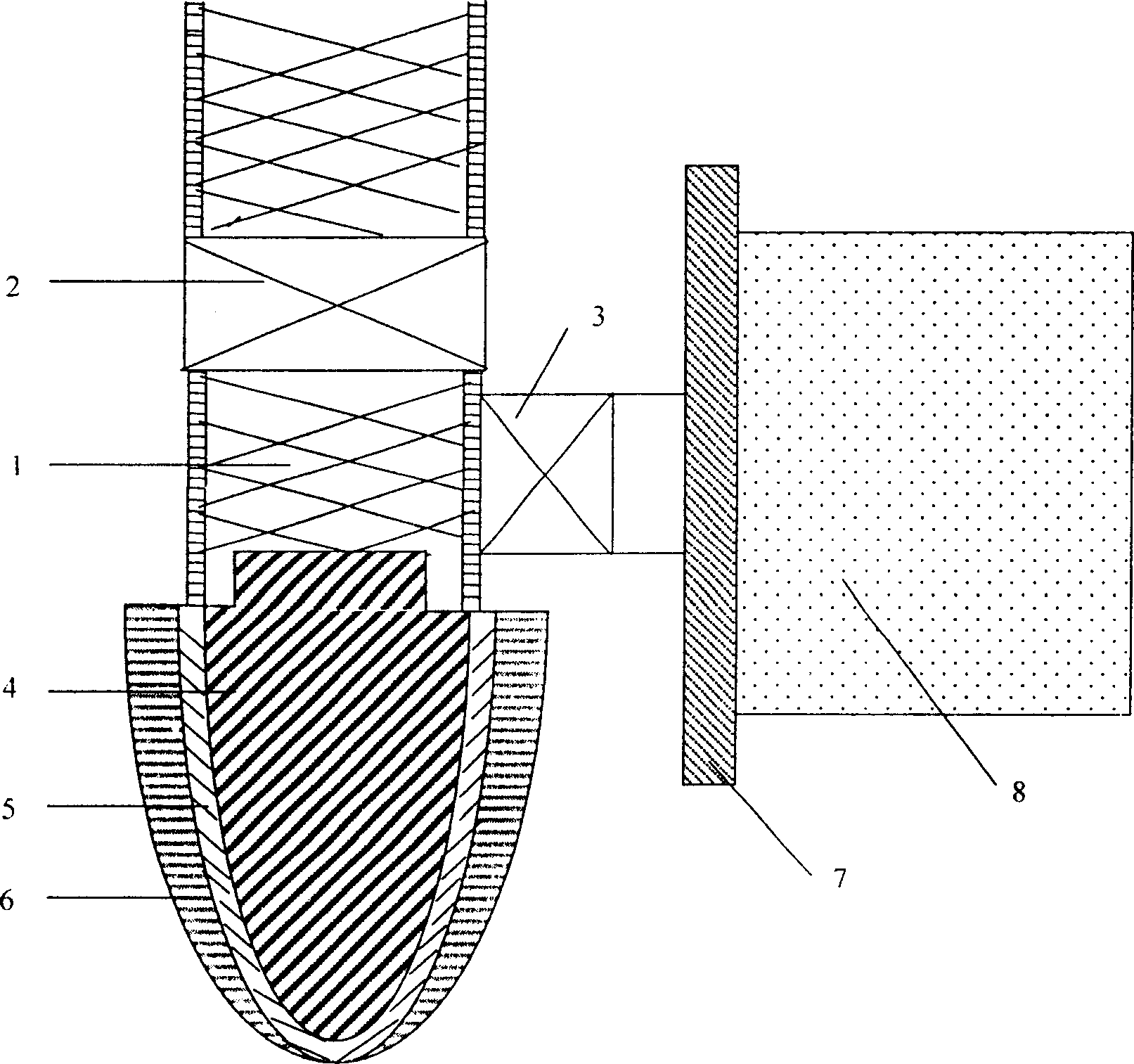 High performance self-adaption gradient water absorber